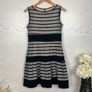 Taylor Drop Waist Eyelet Skater Dress